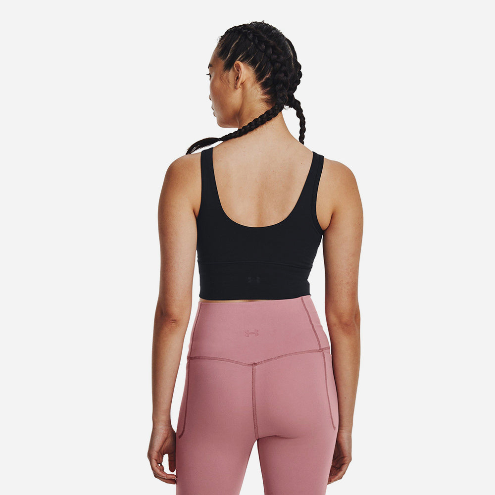 Áo Ba Lỗ Nữ Under Armour Meridian Fitted Crop - Supersports Vietnam