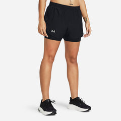 Quần Ngắn Nữ Under Armour Fly By 2-In-1 - Supersports Vietnam