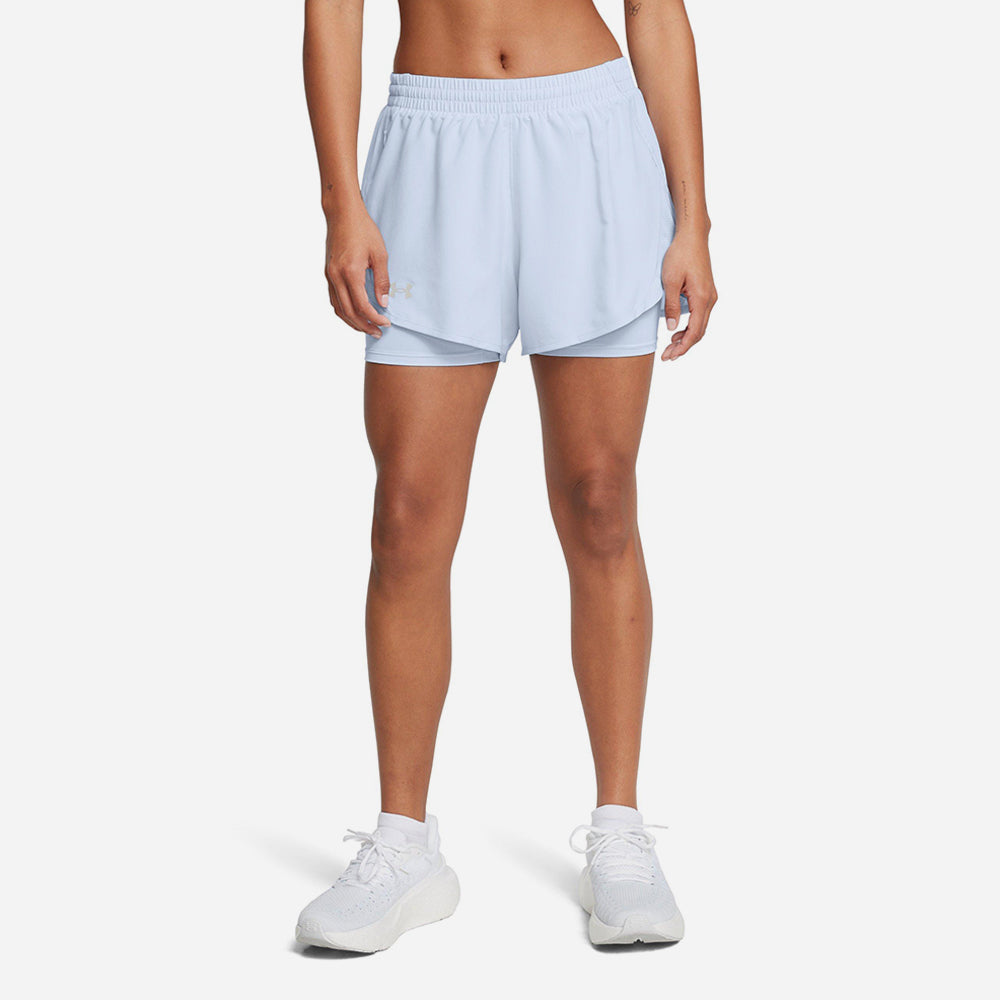 Quần Ngắn Nữ Under Armour Fly By 2-In-1 - Supersports Vietnam