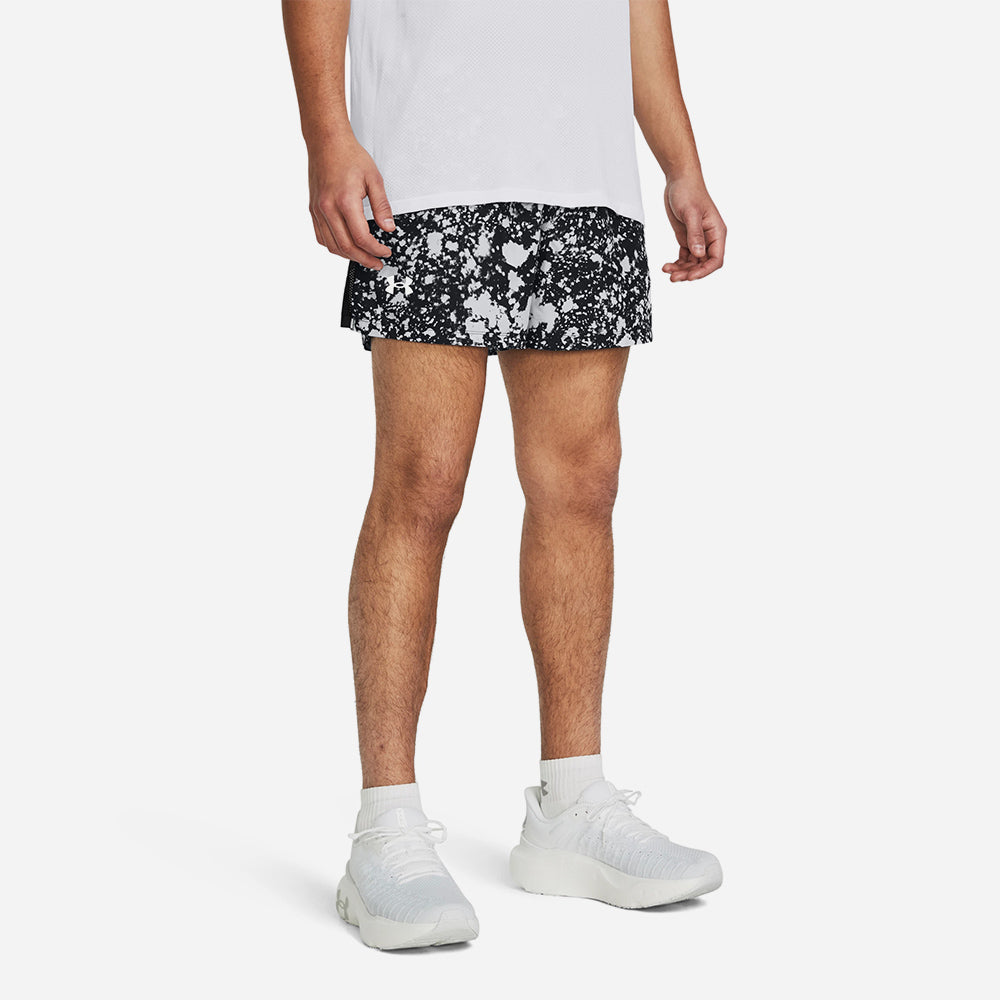 Quần Ngắn Thể Thao Nam Under Armour Launch 5 Inch Specks - Supersports Vietnam