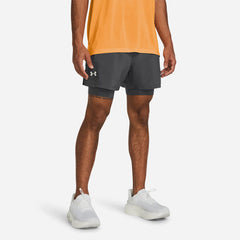 Quần Ngắn Nam Under Armour Launch 5 Inch 2-In-1 - Supersports Vietnam