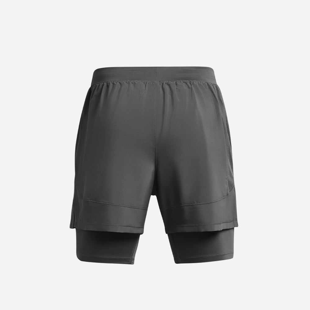 Quần Ngắn Nam Under Armour Launch 5 Inch 2-In-1 - Supersports Vietnam