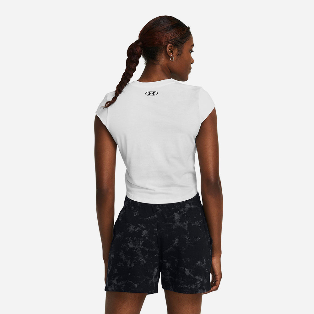 Áo Thun Nữ Under Armour Project Rock Underground Cap Sleeve - Supersports Vietnam