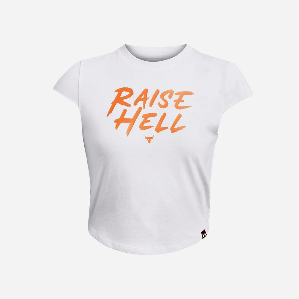 Áo Thun Nữ Under Armour Project Rock Underground Cap Sleeve - Supersports Vietnam