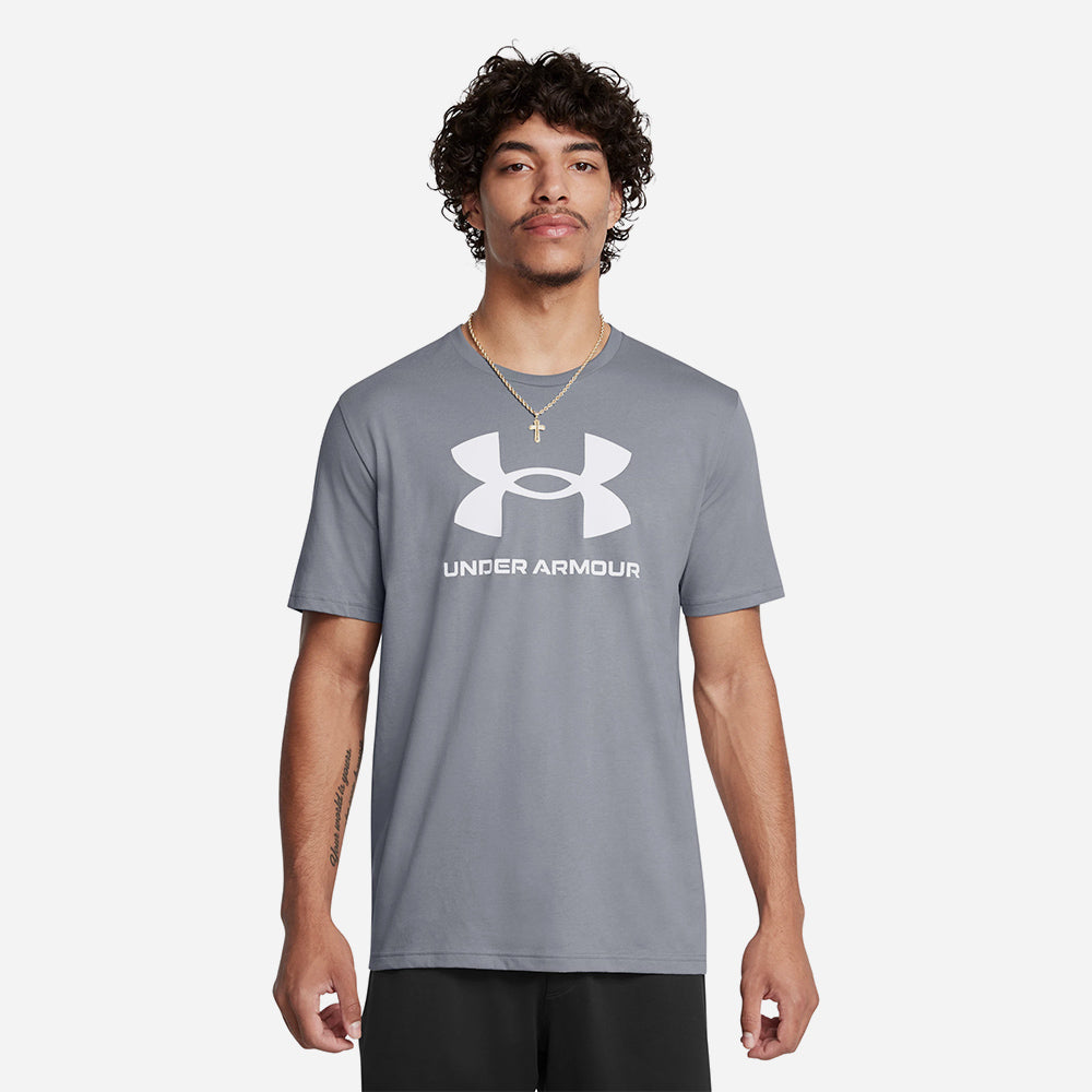 Áo Thun Tay Ngắn Nam Under Armour Sportstyle Logo Update - Supersports Vietnam