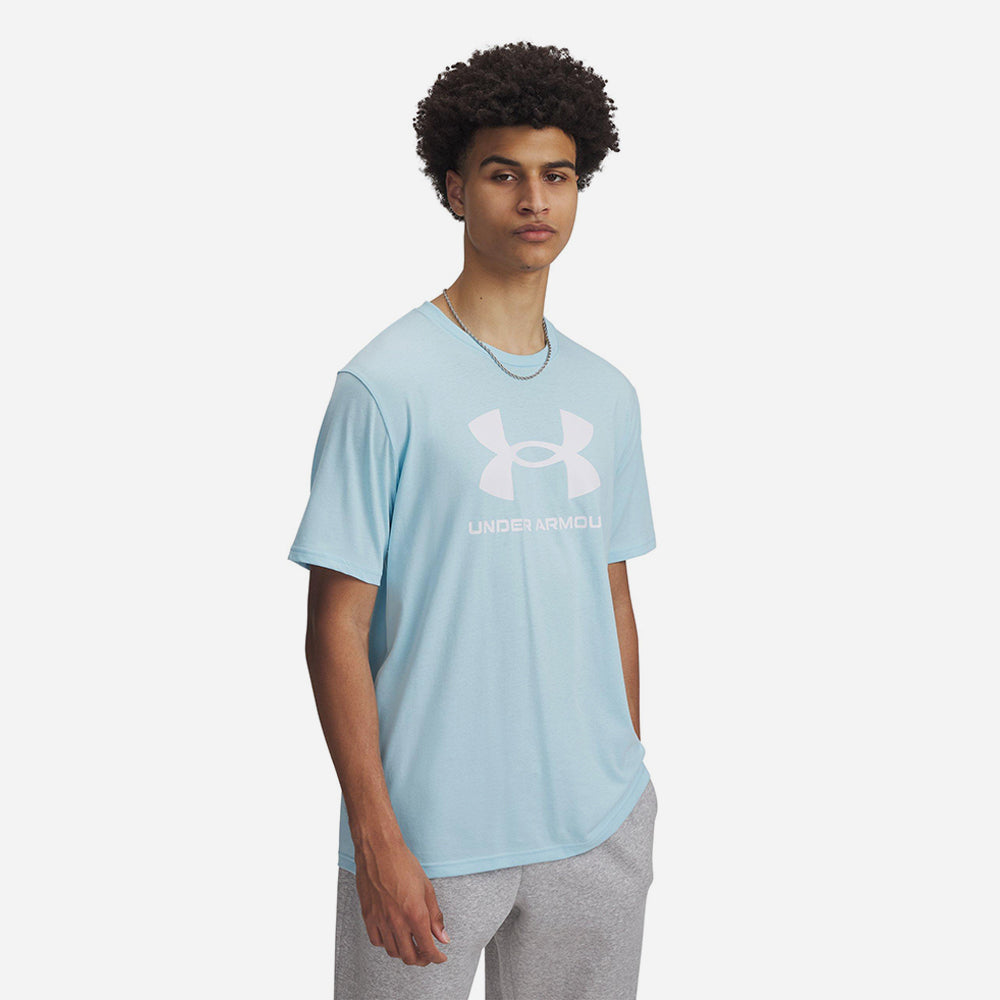 Áo Thun Tay Ngắn Nam Under Armour Sportstyle Logo Update Short Sleeve - Supersports Vietnam