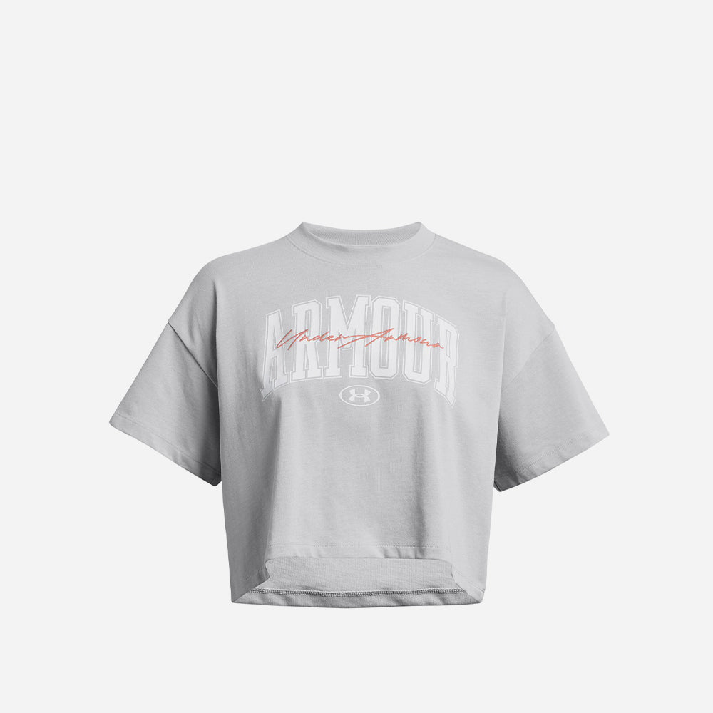 Áo Crop Top Nữ Under Armour Heavyweight Scripted - Supersports Vietnam