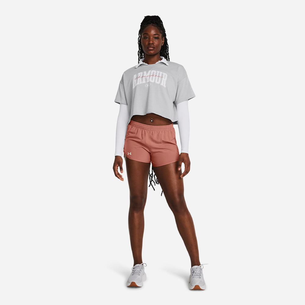 Áo Crop Top Nữ Under Armour Heavyweight Scripted - Supersports Vietnam