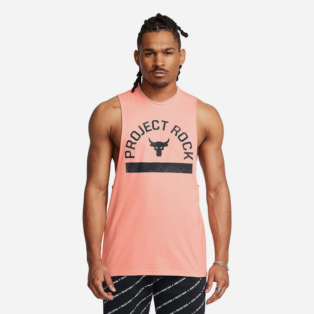 Áo Ba Lỗ Nam Under Armour Project Rock Payoff Graphic Sl Đen: Biểu Tượng  Project Rock