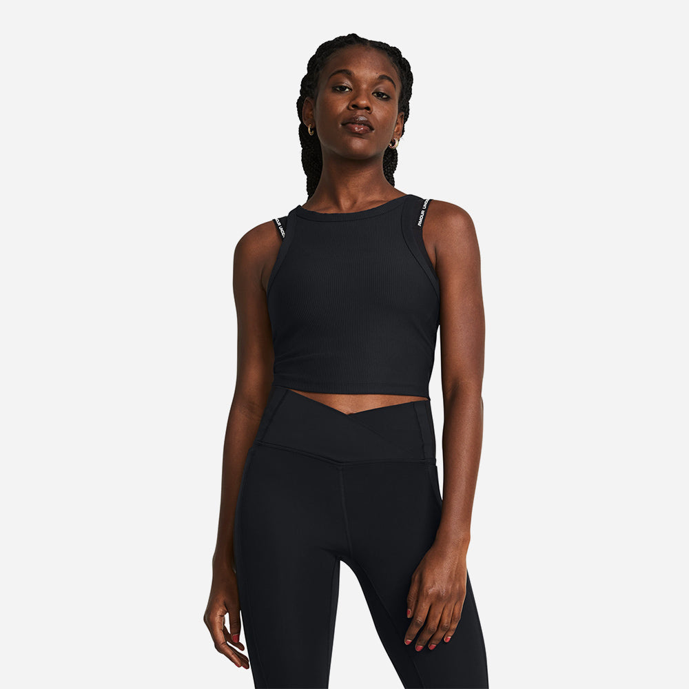 Áo Ba Lỗ Nữ Under Armour Meridian Rib Crop - Supersports Vietnam