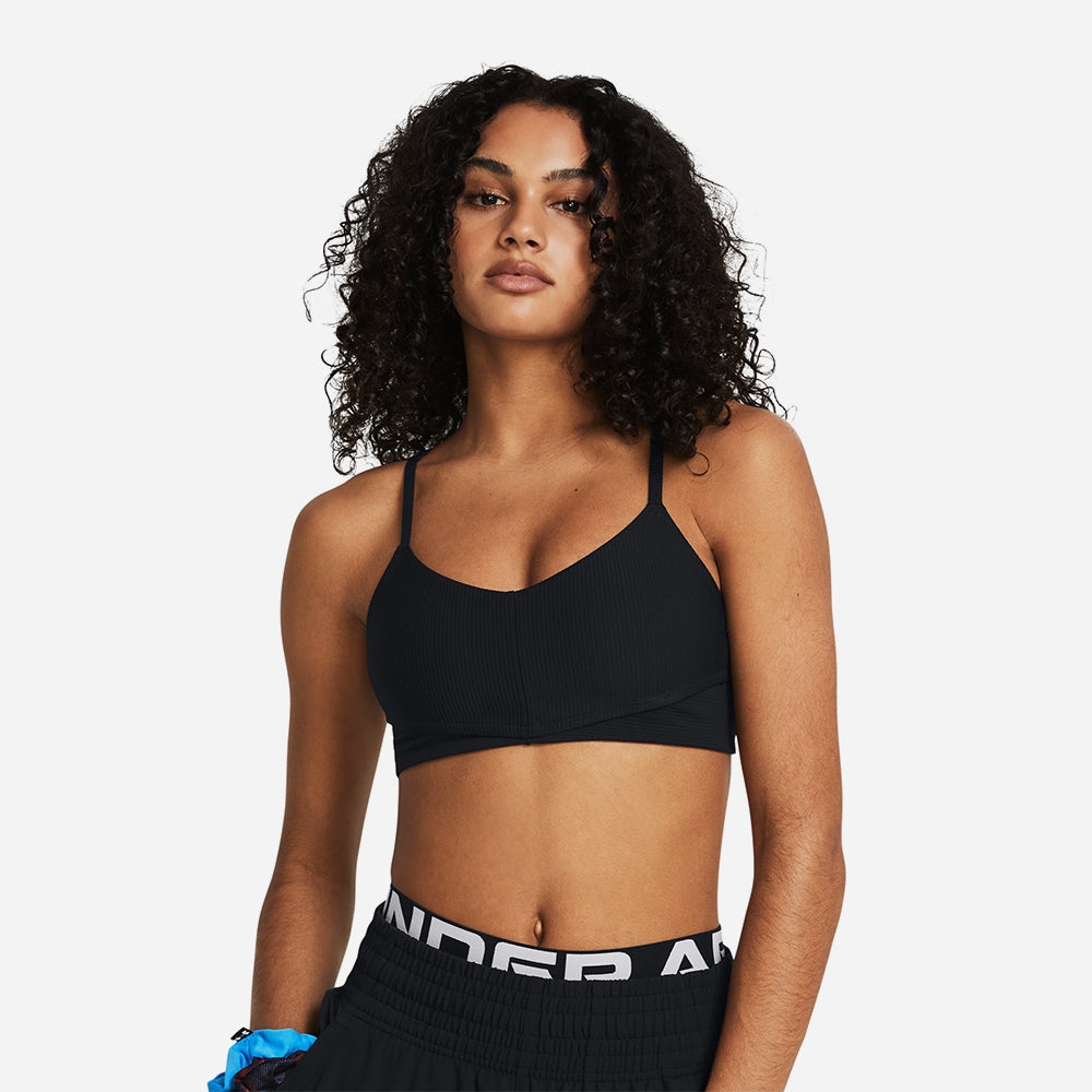 Áo Tập Nữ Under Armour Meridian Rib Bralette Light Support - Supersports Vietnam