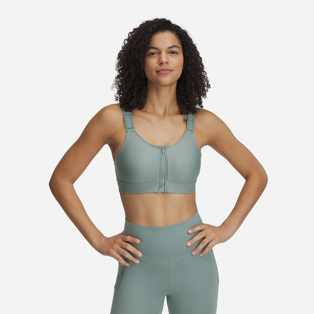 Áo Bra Thể Thao Nữ Under Armour Infinity High Zip 2.0 - Supersports Vietnam