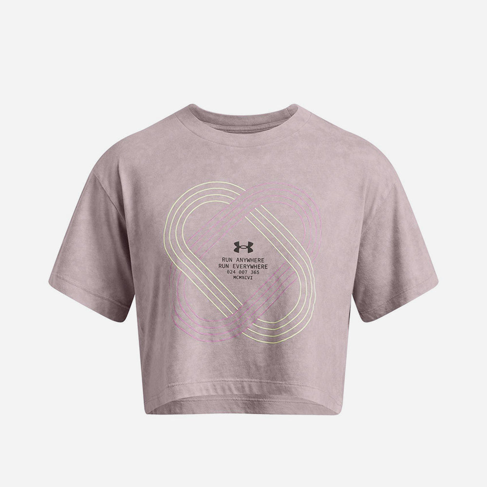 Áo Tay Ngắn Nữ Under Armour Run Anywhere - Supersports Vietnam