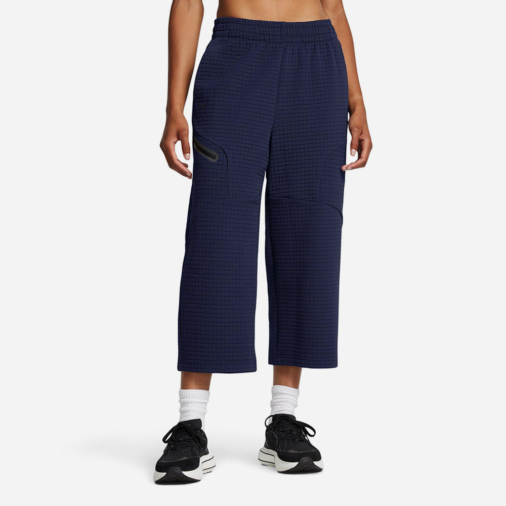 Quần Dài Thể Thao Nữ Under Armour Unstoppable Wide Crop - Supersports Vietnam