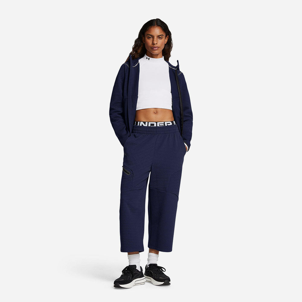 Quần Dài Thể Thao Nữ Under Armour Unstoppable Wide Crop - Supersports Vietnam