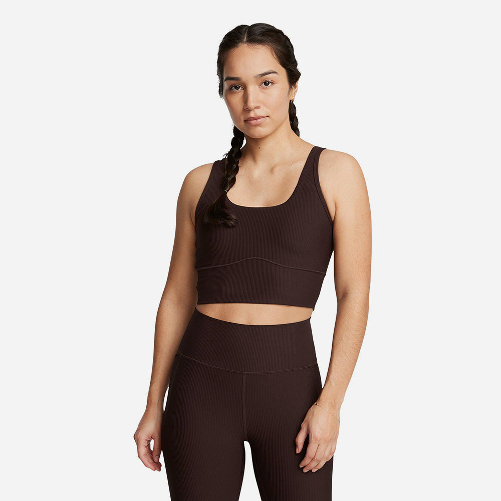 Áo Ba Lỗ Nữ Under Armour Rib Crop - Supersports Vietnam