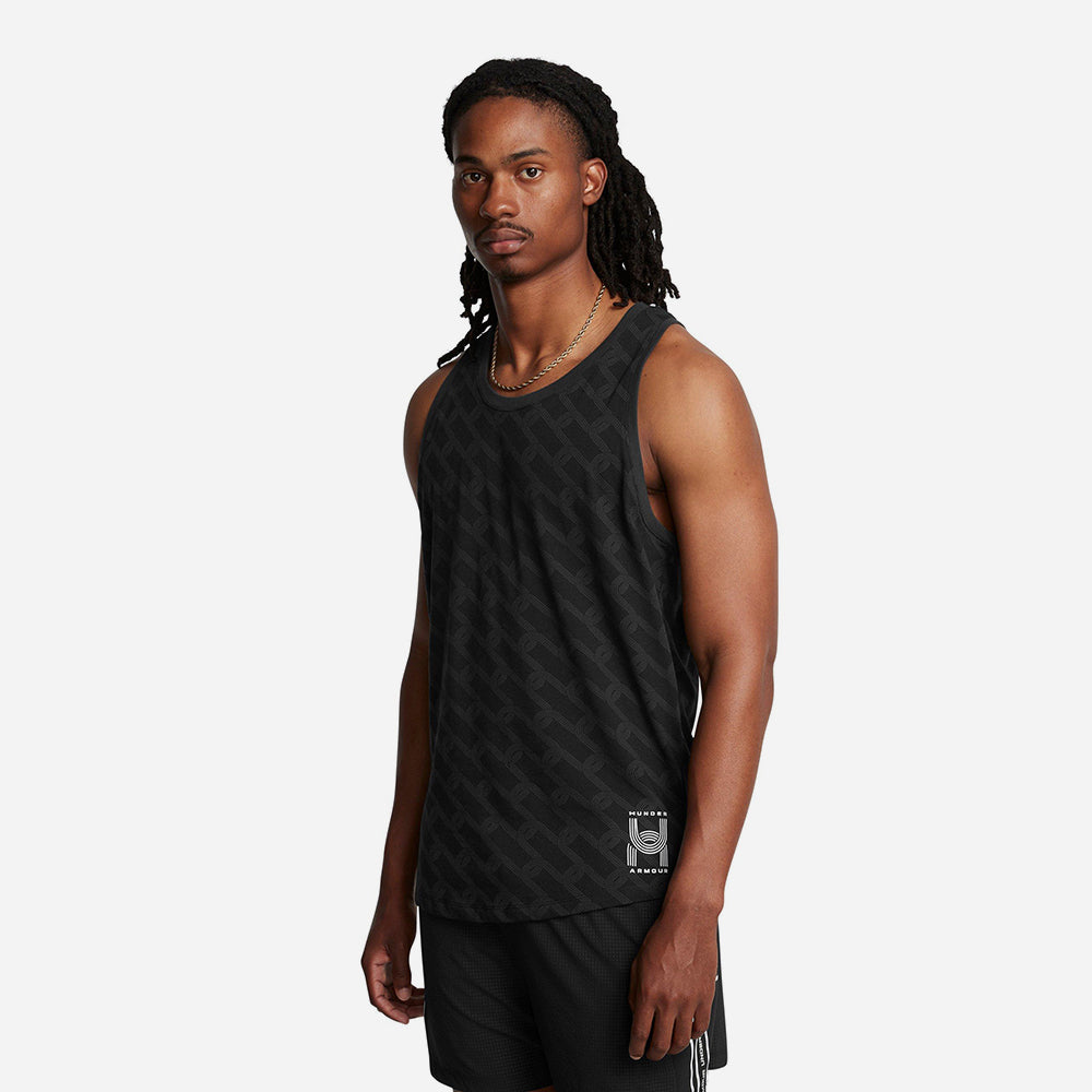 Áo Ba Lỗ Nam Under Armour Run Anywhere Singlet - Đen