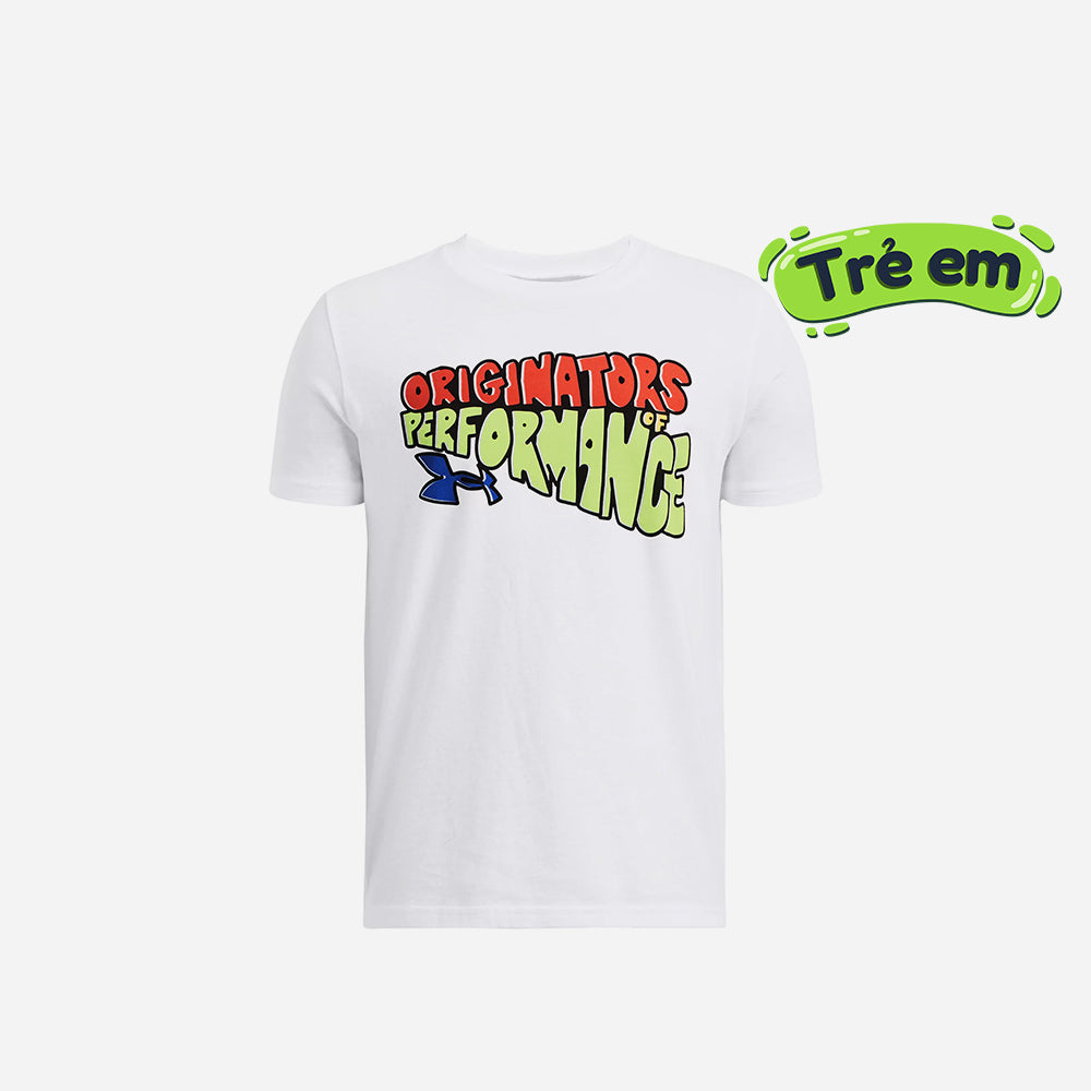 Áo Thun Bé Trai Under Armour Cartoon Wordmark - Supersports Vietnam