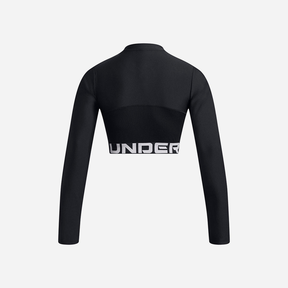 Áo Tay Dài Nữ Under Armour Heatgear Rib 1/4 Zip - Supersports Vietnam