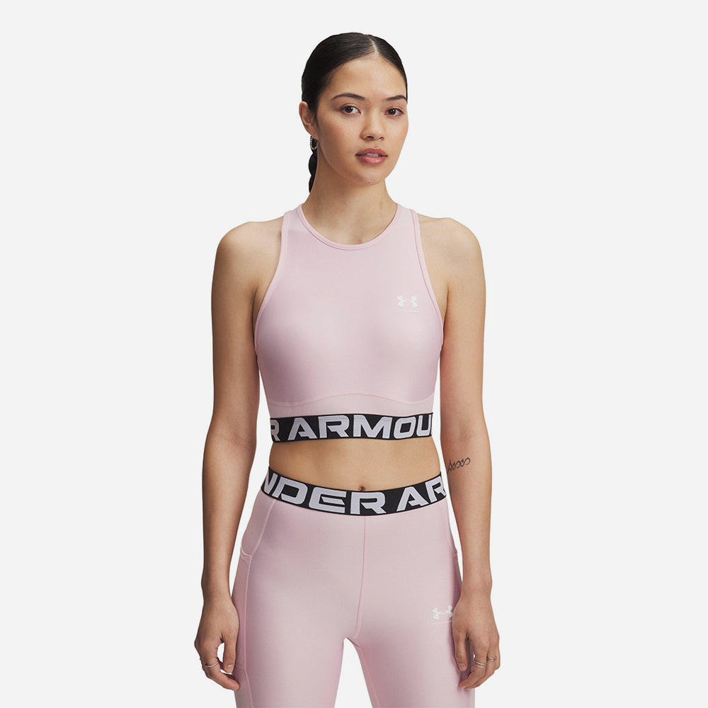Áo Ba Lỗ Nữ Under Armour Heatgear Rib - Supersports Vietnam