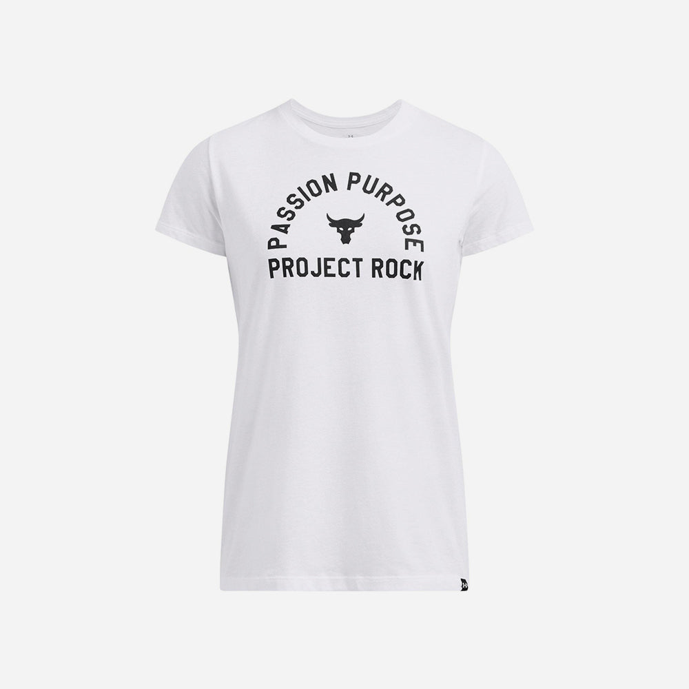 Áo Thun Tay Ngắn Nữ Under Armour Project Rock Payoff Short Sleeve - Supersports Vietnam