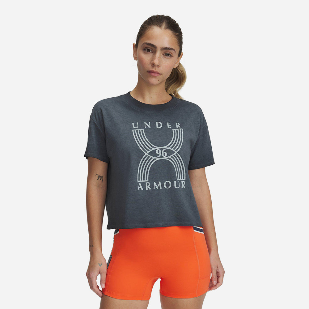 Áo Thun Tay Ngắn Nữ Under Armour Run 96 Graphic Short Sleeve - Supersports Vietnam