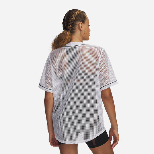 Áo Thun Tay Ngắn Nữ Under Armour Sportswear Baseball Jersey