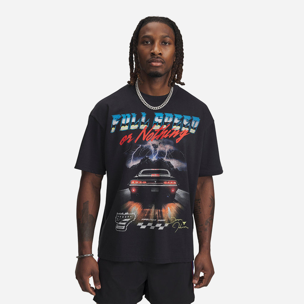 Áo Thun Tay Ngắn Nam Under Armour Project Rock Heavyweight Short Sleeve - Supersports Vietnam