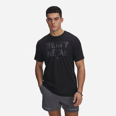 Áo Thun Nam Under Armour Project Rock Metal Shortsleeve - Supersports Vietnam