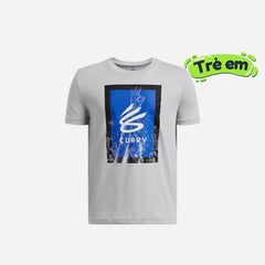 Áo Thun Tay Ngắn Bé Trai Bóng Rổ Under Armour Curry Trend 1 - Supersports Vietnam