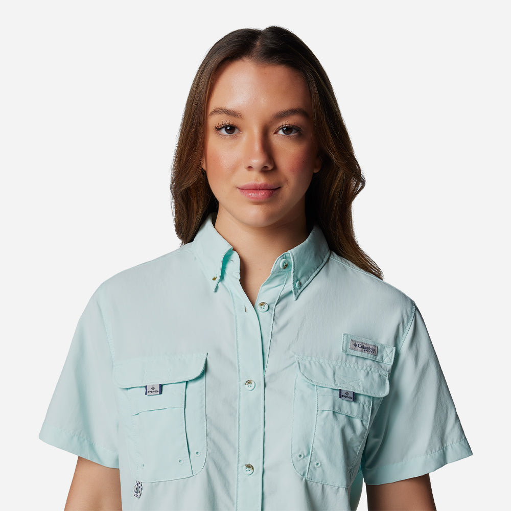Áo Sơ Mi Ngắn Tay Nữ Columbia Bahama™ - Xanh Dương - Supersports Vietnam