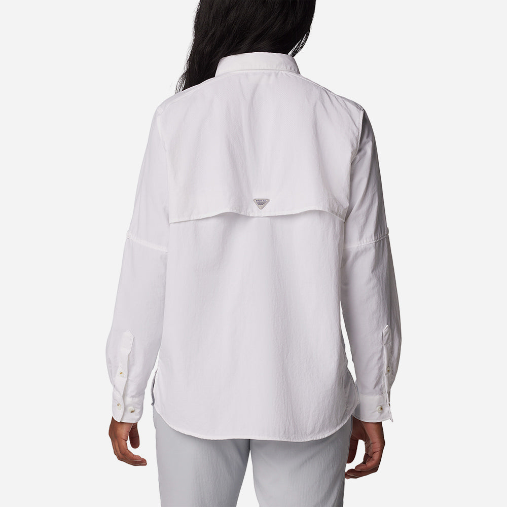 Áo Sơ Mi Tay Dài Nữ Columbia Womens Bahama™ - Trắng - Supersports Vietnam