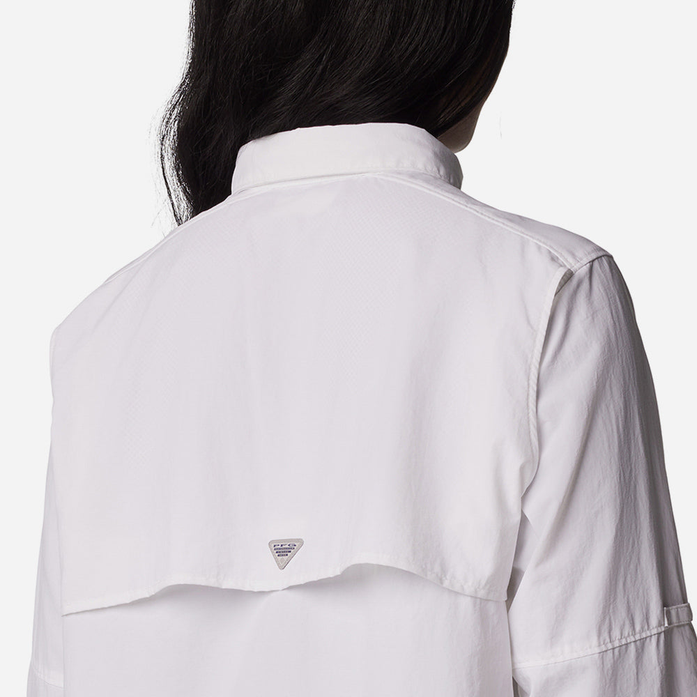 Áo Sơ Mi Tay Dài Nữ Columbia Womens Bahama™ - Trắng - Supersports Vietnam