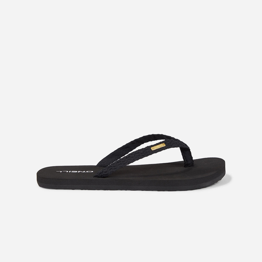 Dép Xỏ Ngón Nữ O'Neill Ditsy Jacquard Bloom™ - Đen - Supersports Vietnam