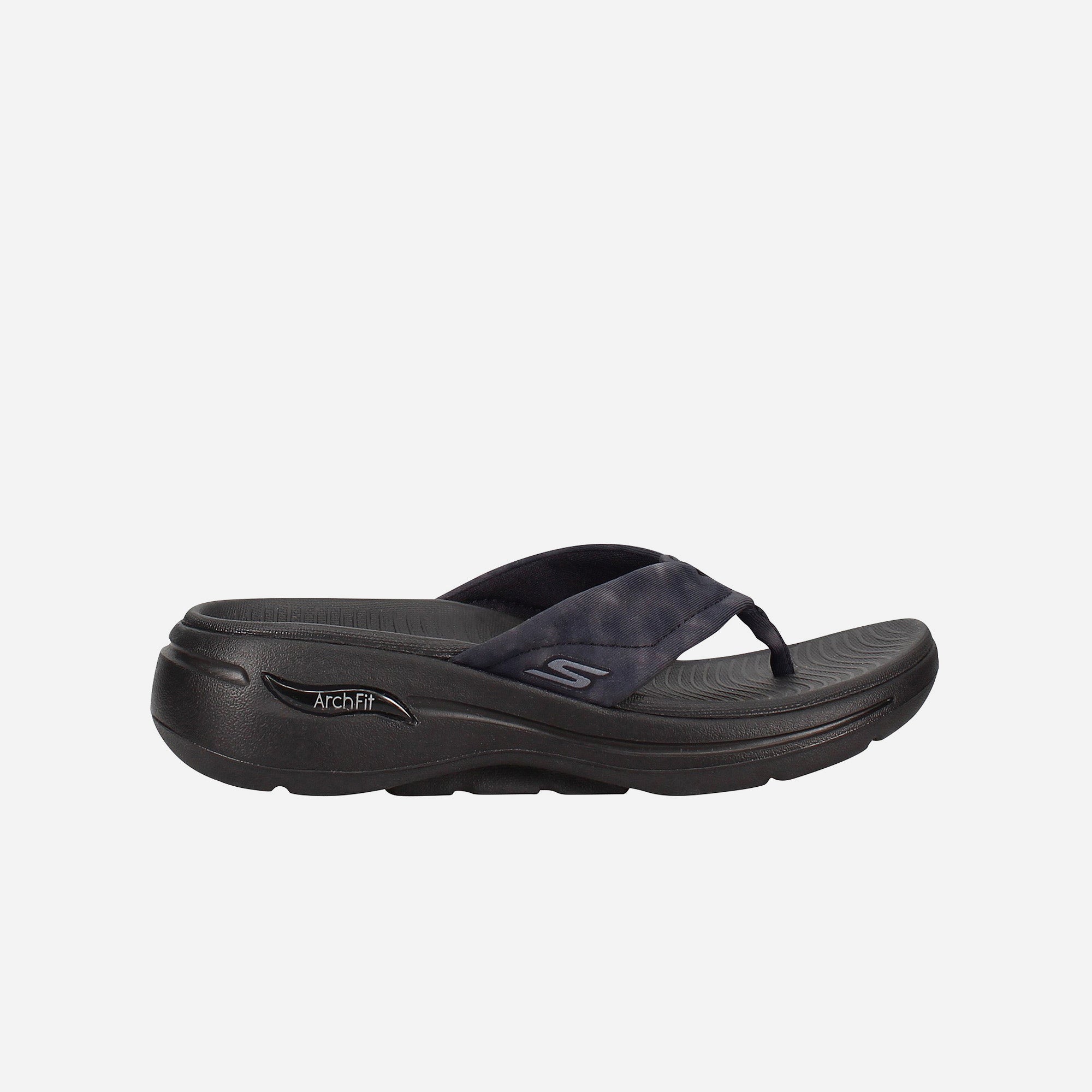 Dép Xỏ Ngón Nữ Skechers GOwalk Arch Fit - Đen - Supersports Vietnam