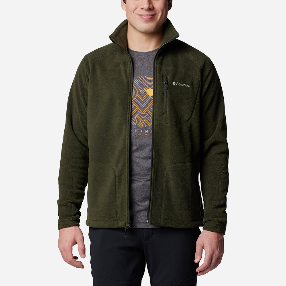 Áo Khoác Nam Columbia Fast Trek™ Ii Full Zip Fleece - Xanh Quân Đội - Supersports Vietnam