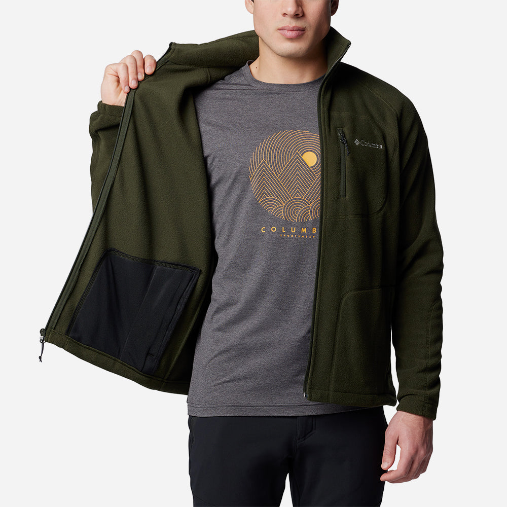 Áo Khoác Nam Columbia Fast Trek™ Ii Full Zip Fleece - Xanh Quân Đội - Supersports Vietnam