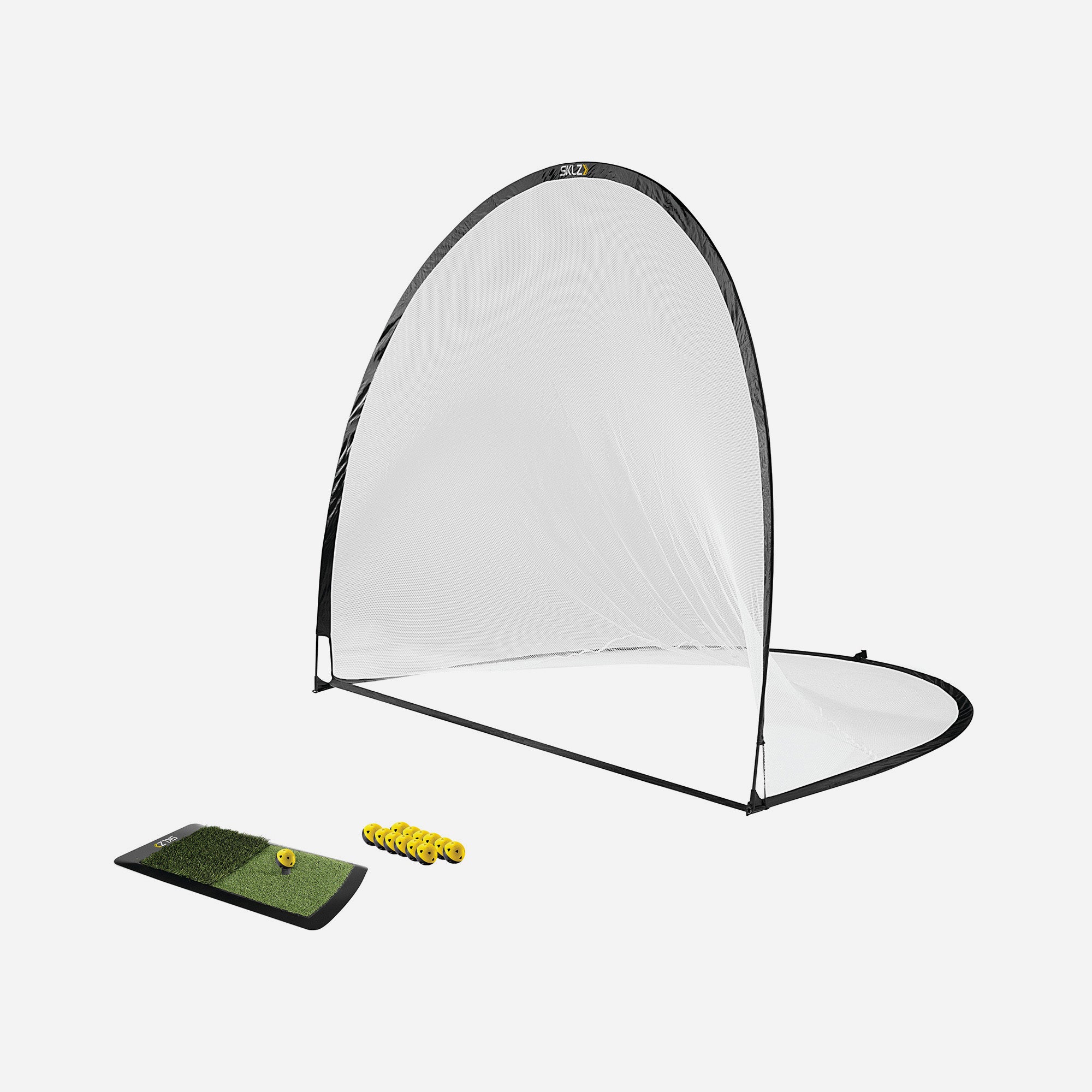 Bộ Dụng Cụ Tập Gôn Sklz Home Driving Range Kit - Xám - Supersports Vietnam