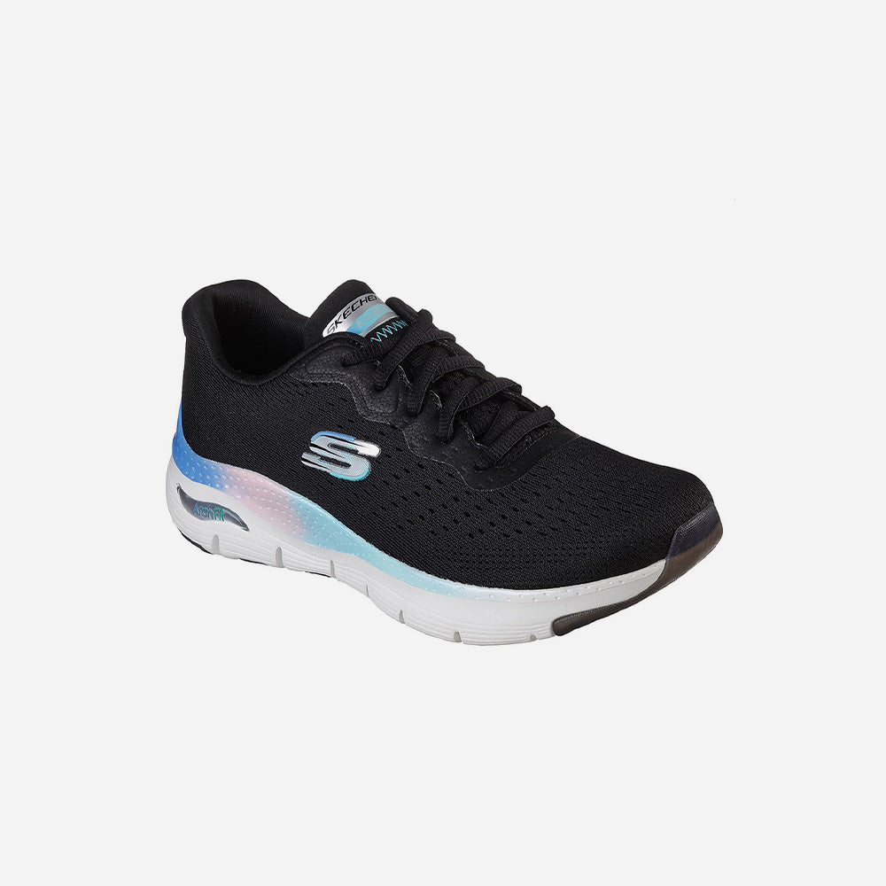 Giày Thời Trang Nữ Skechers Arch Fit - Xanh Navy - Supersports Vietnam