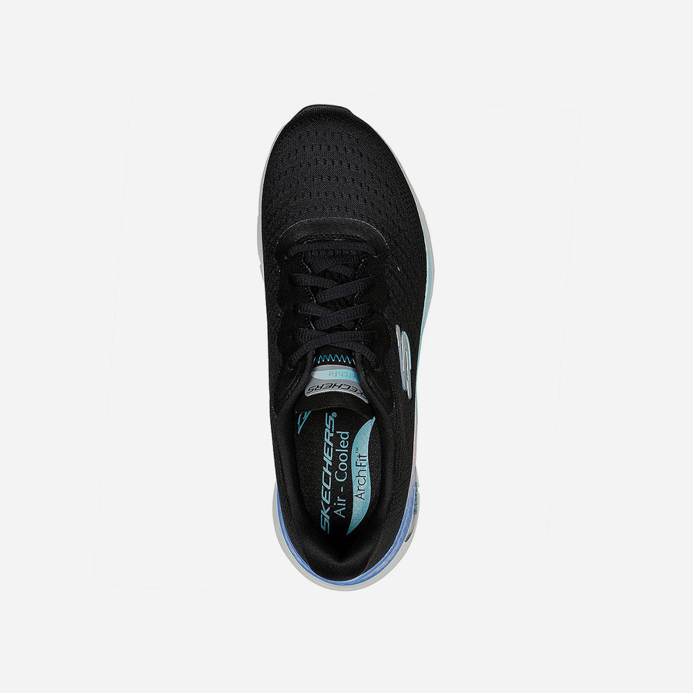 Giày Thời Trang Nữ Skechers Arch Fit - Xanh Navy - Supersports Vietnam