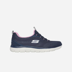 Giày Sneaker Nữ Skechers Summits - Xanh Navy - Supersports Vietnam