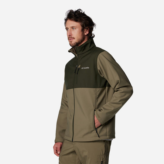 Áo Khoác Nam Columbia Ascender™ Softshell - Xanh Quân Đội