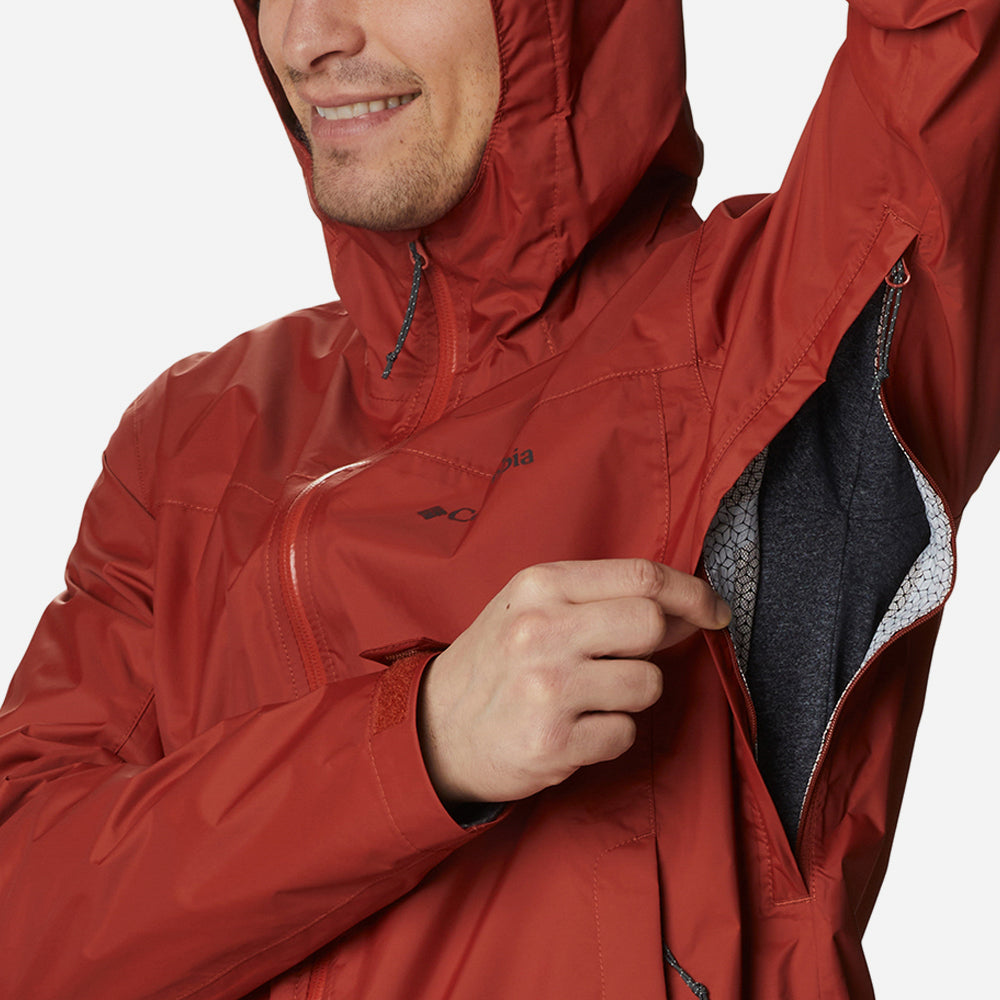 Áo Khoác Nam Columbia Evapouration™ - Đỏ - Supersports Vietnam