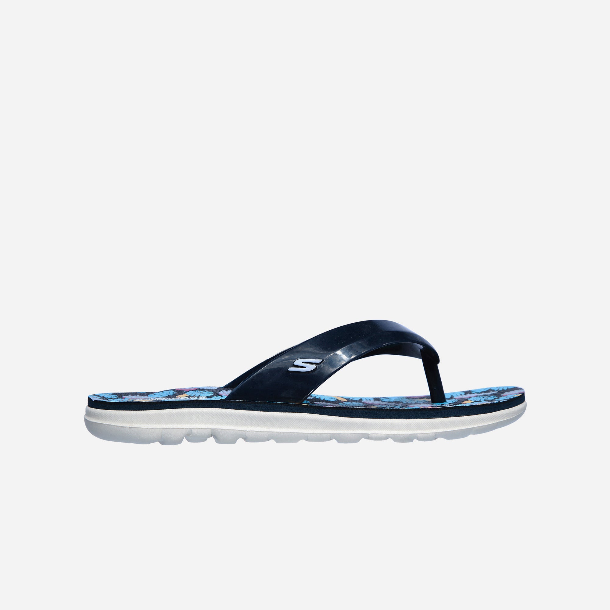 Dép Xỏ Ngón Nữ Skechers Nextwave Ultra - Xanh Navy - Supersports Vietnam