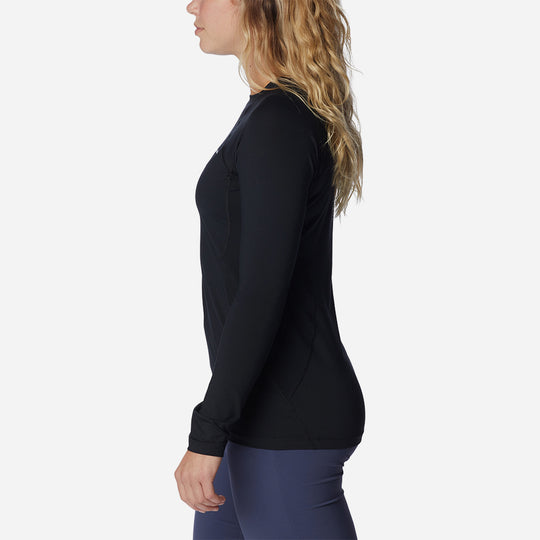 Áo Thun Ôm Dài Nữ Columbia Midweight Stretch - Đen