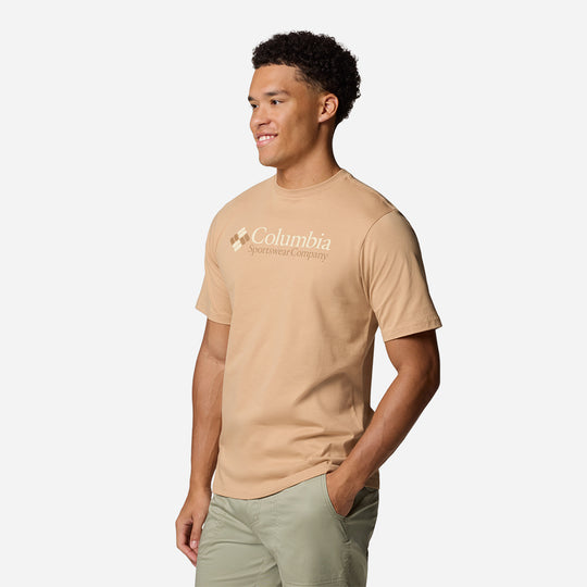 Áo Thun Nam Columbia Csc Basic Logo™ Short Sleeve - Cam