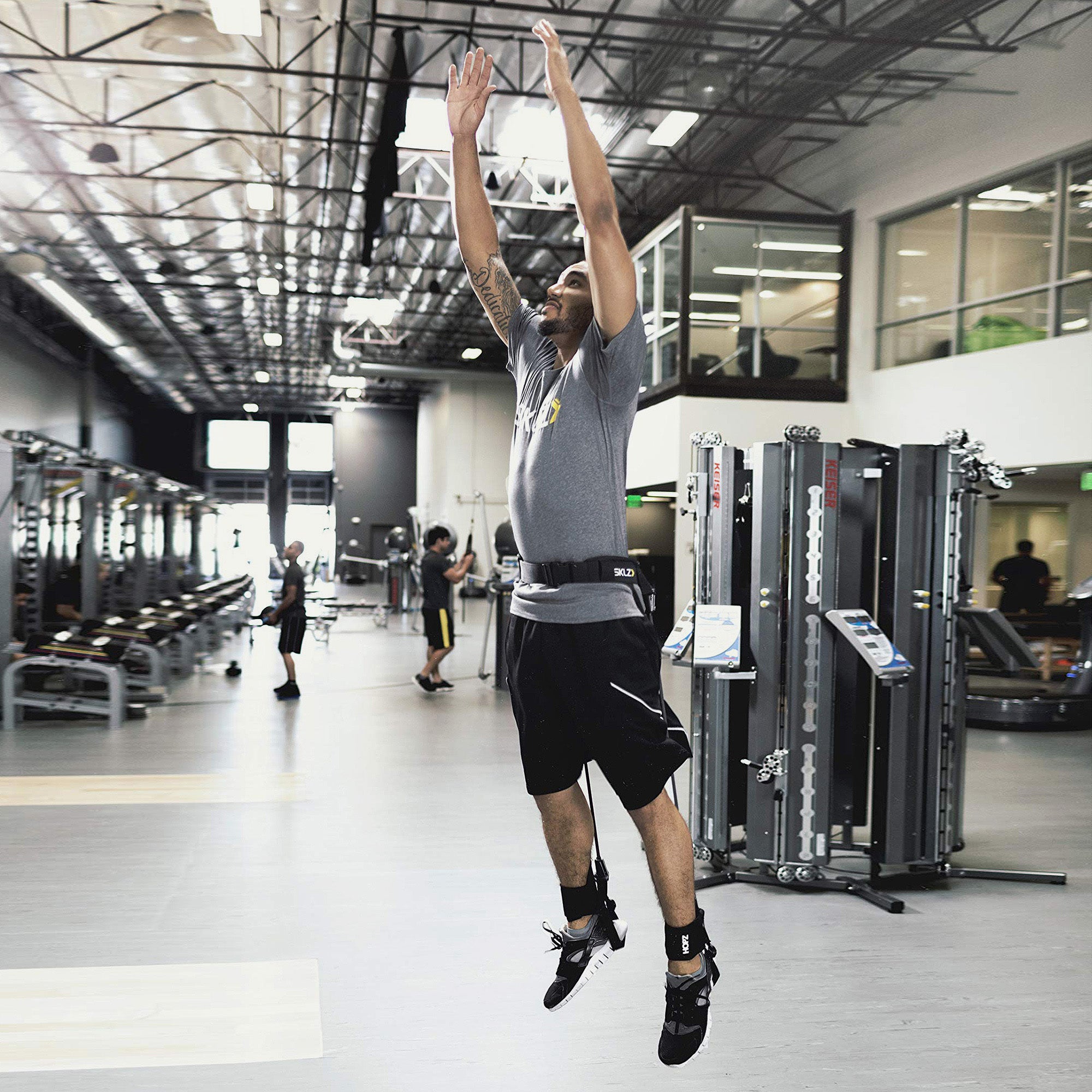 Bộ Dụng Cụ Tập Luyện Sklz Hopz 2.0 - Đen - Supersports Vietnam