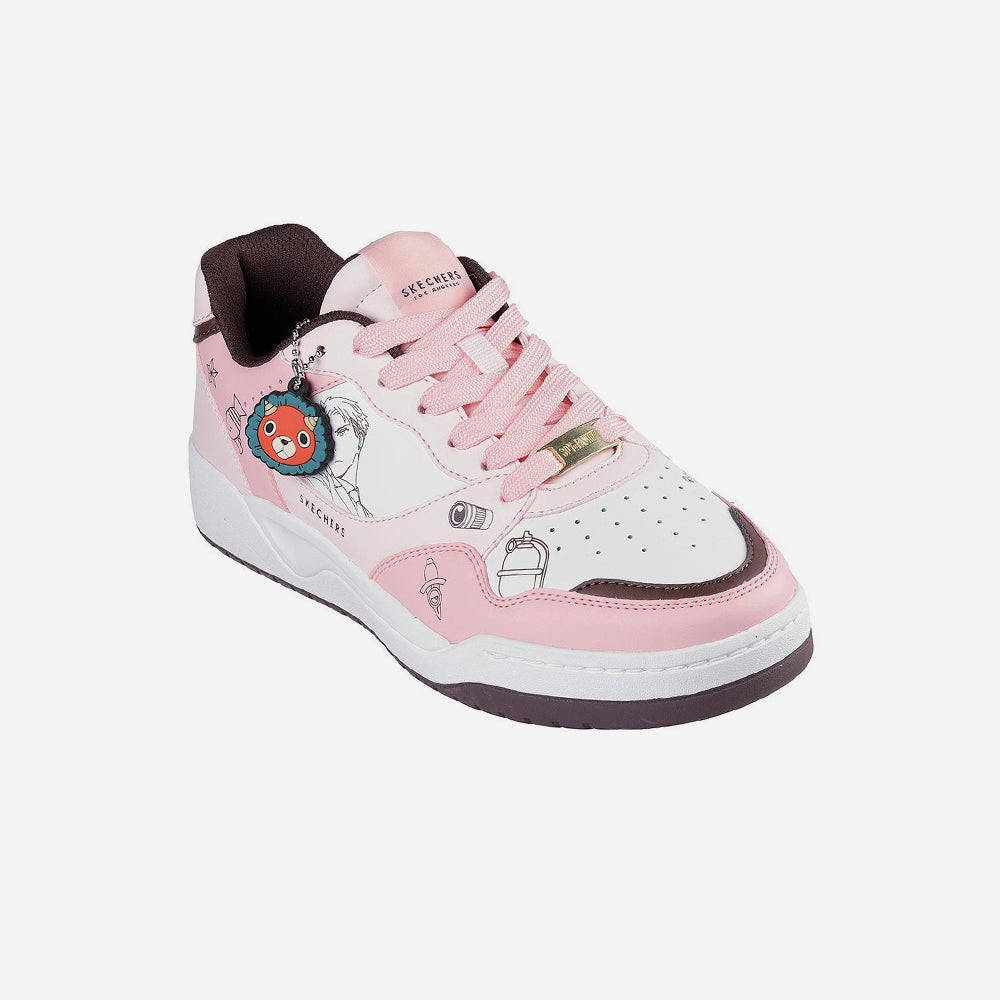 Giày Sneaker Unisex Skechers Koopa - Hồng - Supersports Vietnam
