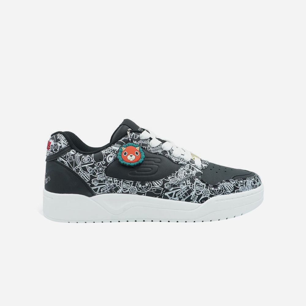 Giày Sneaker Unisex Skechers Koopa - Đen - Supersports Vietnam