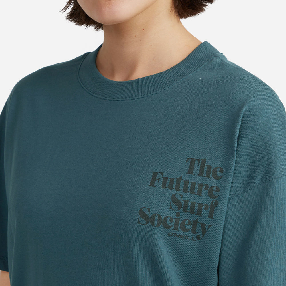 Áo Thun Nữ O'Neill The Future Surf Society - Xanh Dương - Supersports Vietnam
